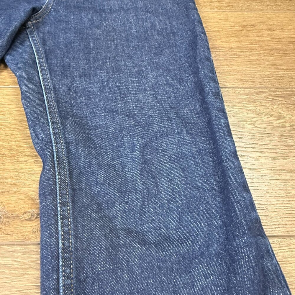 Everlane Women's Way High Straight Leg Ankle Jeans Dark Wash Denim Sz 32 - Picture 6 of 13